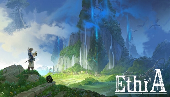 动作RPG游戏《EthrA》公开 2D与3D混合的开放世界！